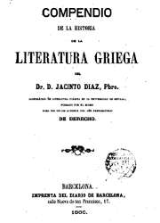 Compendio de la Historia de la Literatura Griega