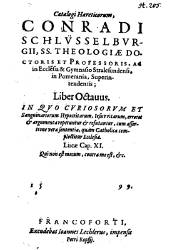 Haereticorum Catalogus Liber VIII