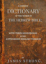 Strong Concise Dictionary of the Words in the Hebrew Bible