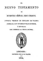 El Nuevo Testamento de Nuestro Señor Jesucristo (1864)