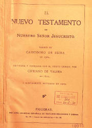 El Nuevo Testamento de Nuestro Señor Jesucristo (1909)