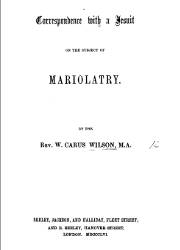 W. Carus Wilson, M. A.