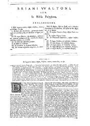 Biblia Sacra Polyglotta (I), Variant Readings