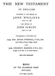 John Wycliffe, John Purvey