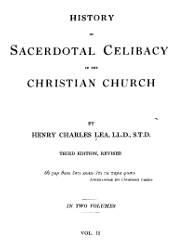 History of Sacerdotal Celibacy (2)