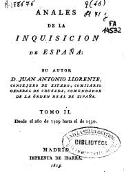 Anales de la Inquisición de España (2)
