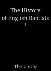 The History of English Baptists (1)