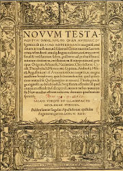 Nuevo Testamento Griego: Novum Testamentum (1518), Textus Receptus